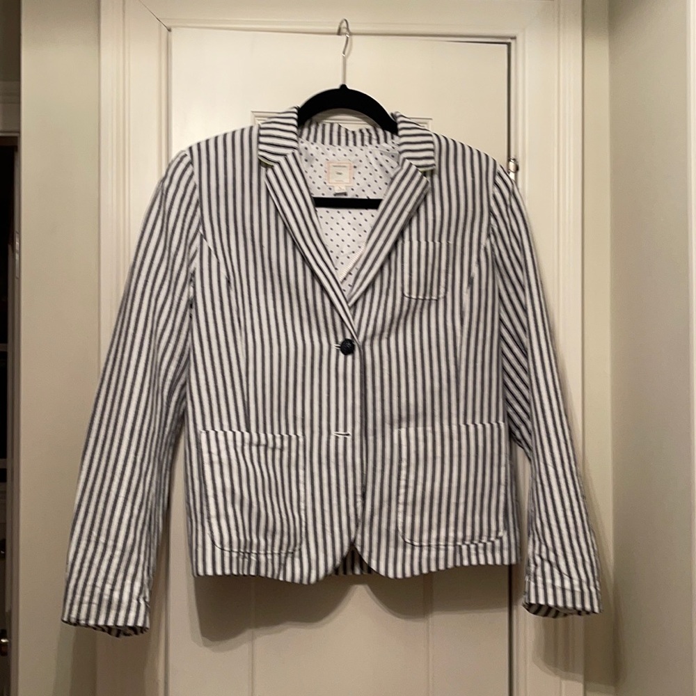 Striped blazer
